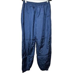 2/$30 Adidas Vintage Nylon Windbreaker Pants Joggers Mens XL Running Track 90s